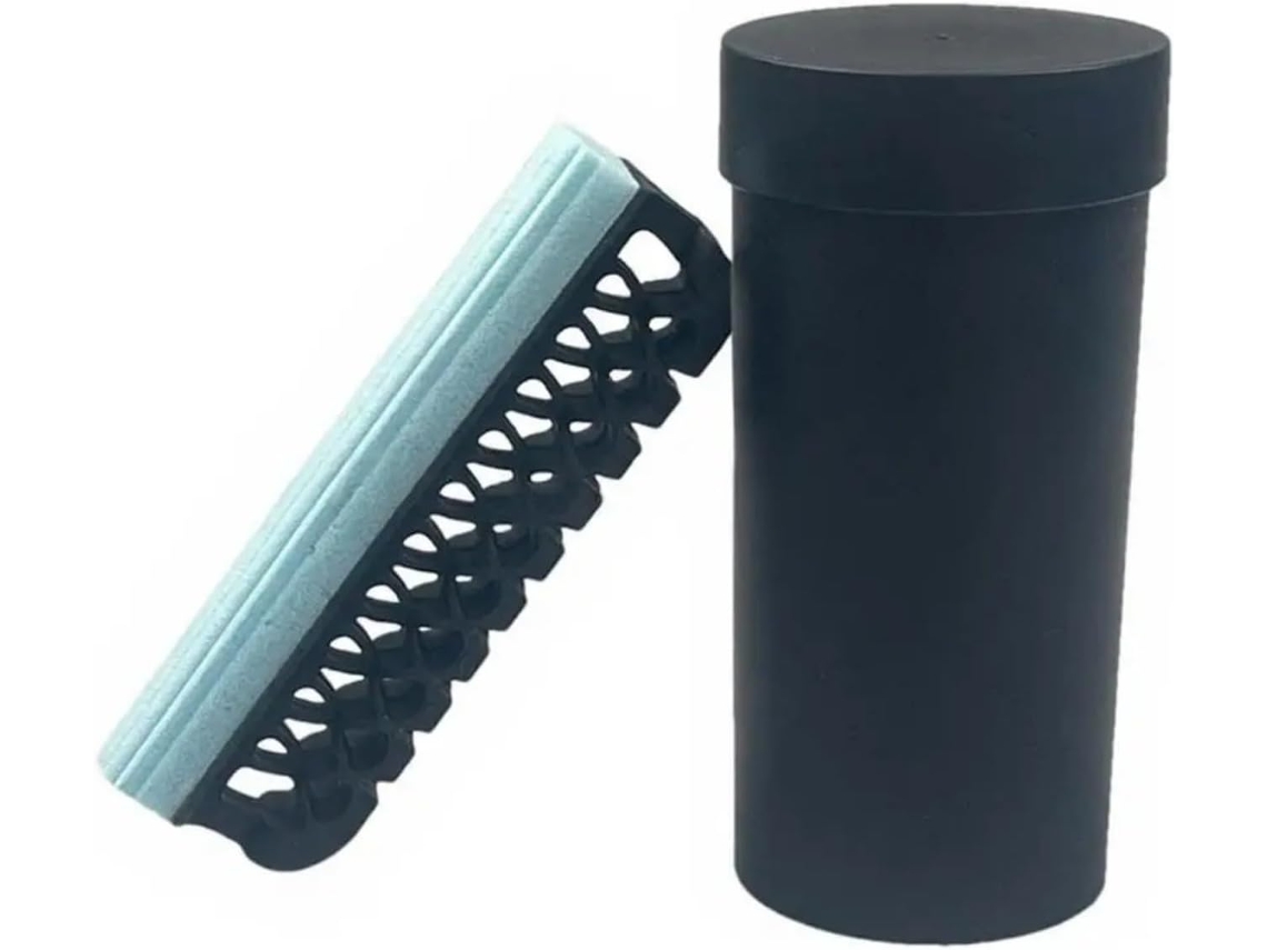 Escova SFUSHOS de silicone com cabo para aparador de barba, limpeza e manutenção