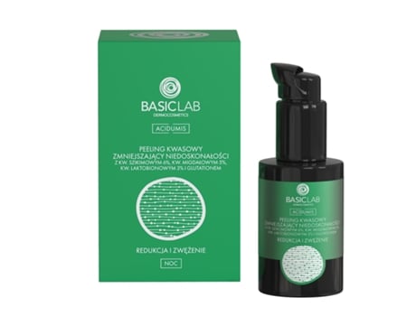 Peeling De Ácido Basiclab, 30ml Reduz Imperfeições E Renova A Pele Ideal Para Cuidados Com A Pele Facial.