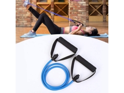 Elasticos De Resistencia Com Manoplas Faixas De Yoga Para Exercicios Dança Academia Em Casa Fitness Medio 15-20lbs