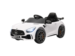 Carro Elétrico Infantil Amg Gtr 12v (2.4g, 5 Km/h, 108x67x46 Cm, Branco)