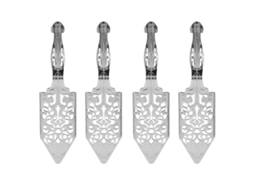 Conjunto De 4 Colheres De Absinto Em Aço Inoxidável Para Preparar Coquetéis De Absinto.