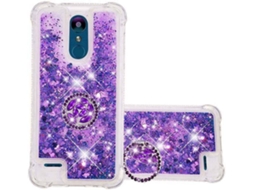 Capa LG K9 2018 HONGWE. Púrpura
