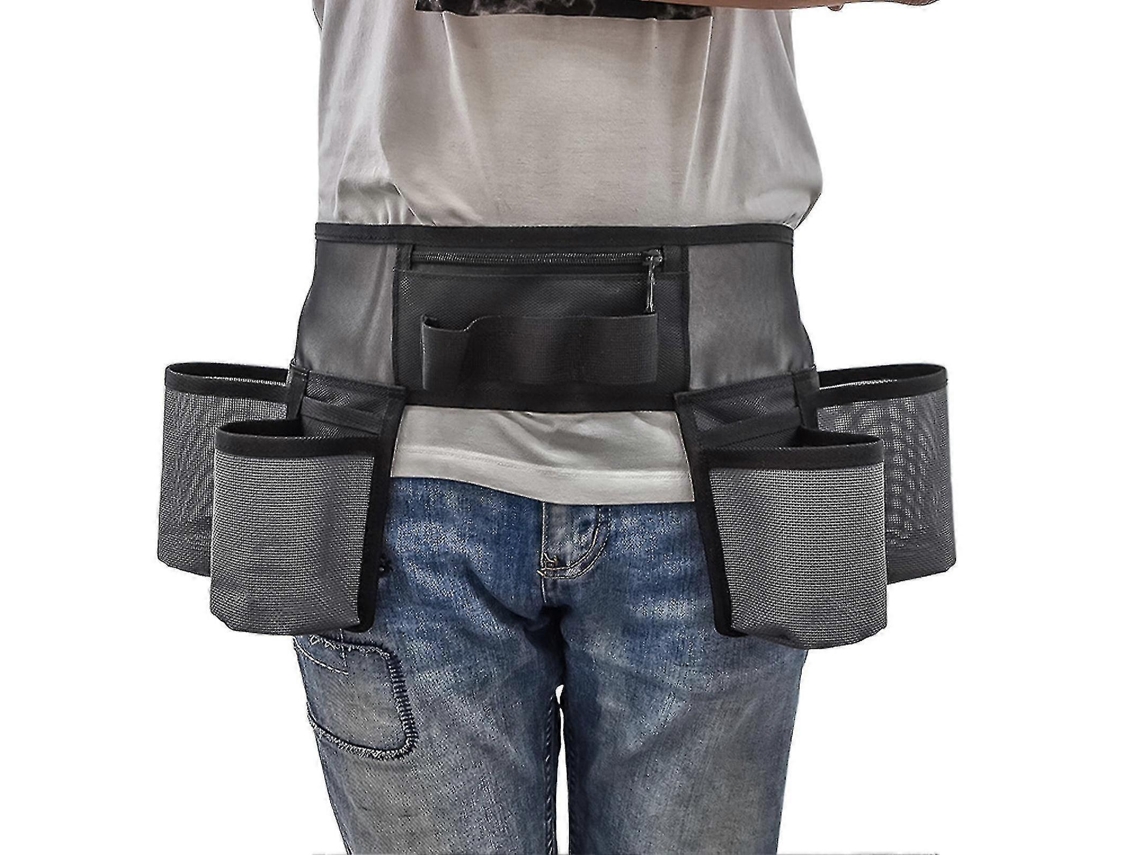 Kit de Limpeza Bolsa Cintura Ferramentas Jardim Mandil com Bolsos Suprimentos Limpeza Casa Caddy