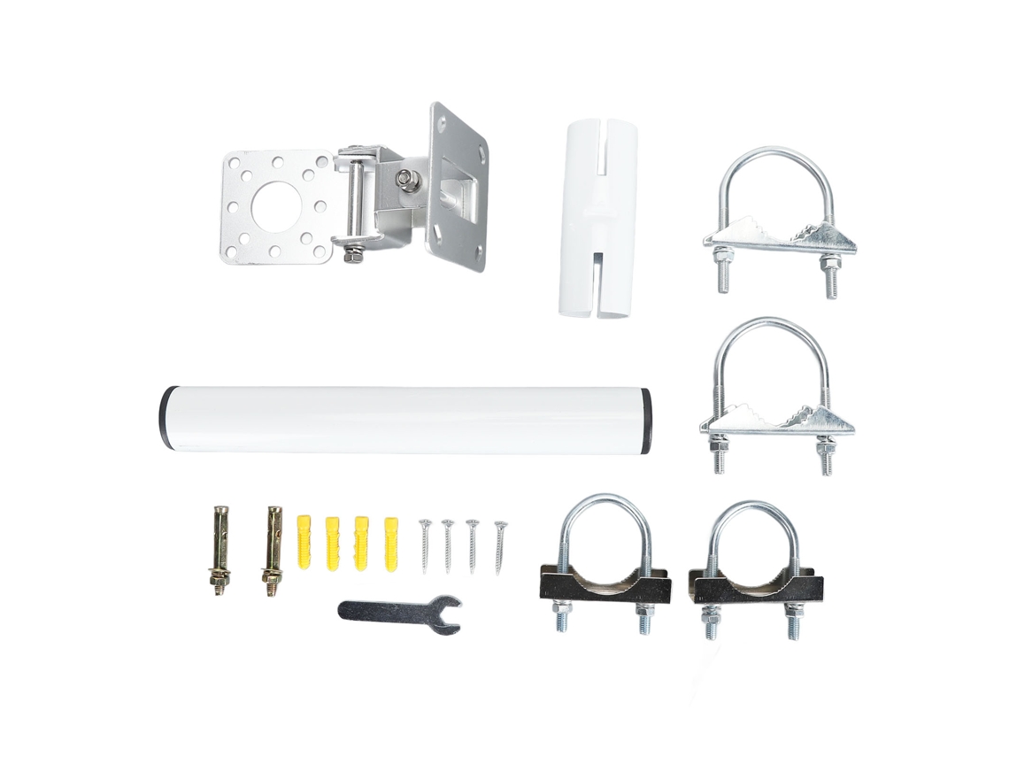 Kit De Montagem De Antena Ajustável Em Aço Inoxidável Para Starlink V2 Dish Parede Telhado