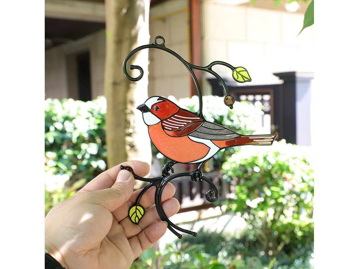 Cardinal (acrílico Dupla Face, Linha Preta 3d) Eoocoo