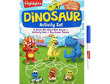 Livro Dinosaur Activity Set de Highlights (Inglês)