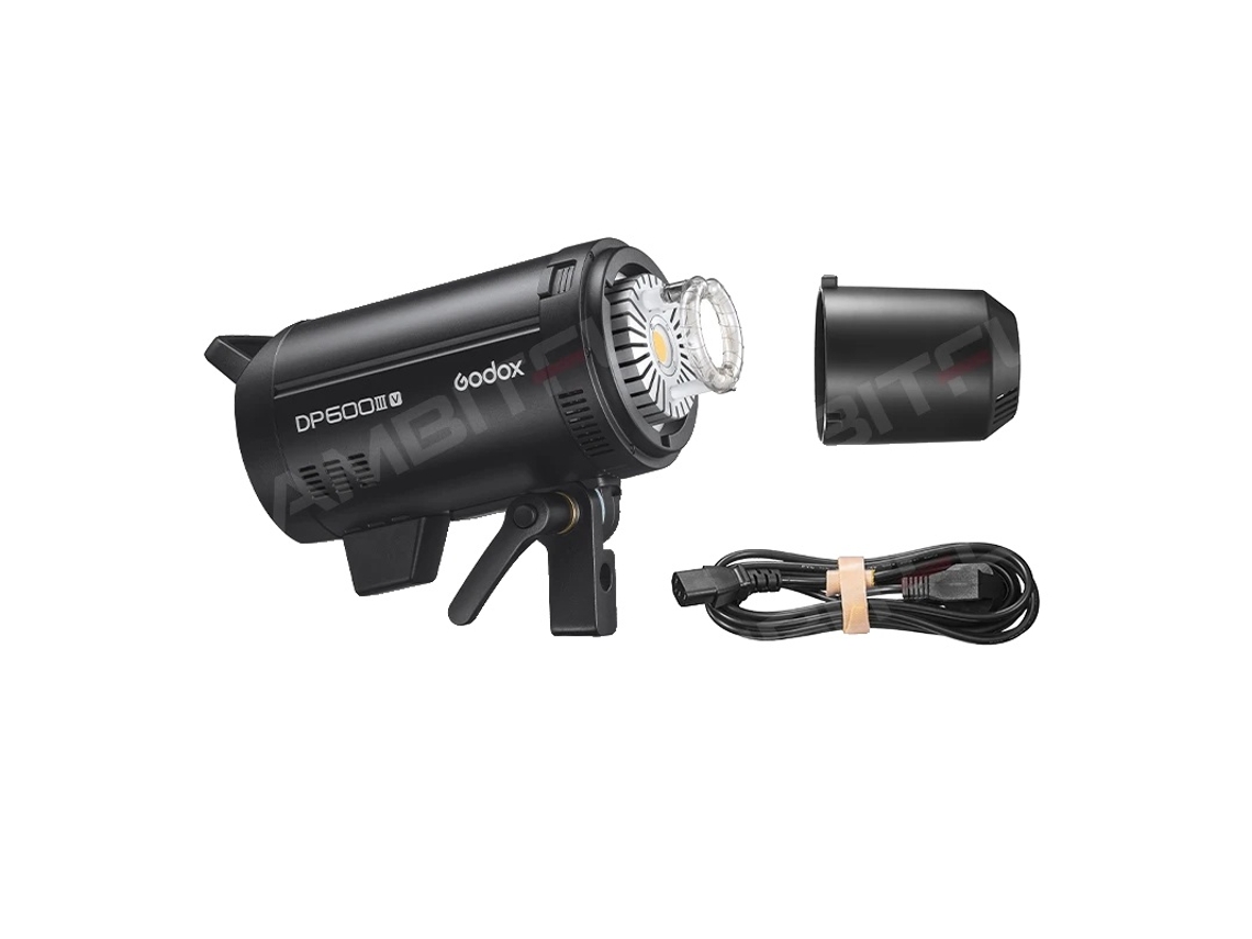 Godox Estúdio Strobe Flash Light, Ampla Compatibilidade De Câmeras, Certificado Ce,dp600iiiv Oem