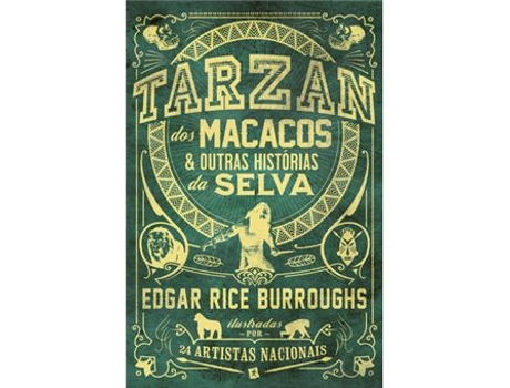 Livro Tarzan dos Macacos e Outras Histórias da Selva de Edgar Rice Burroughs (Português)