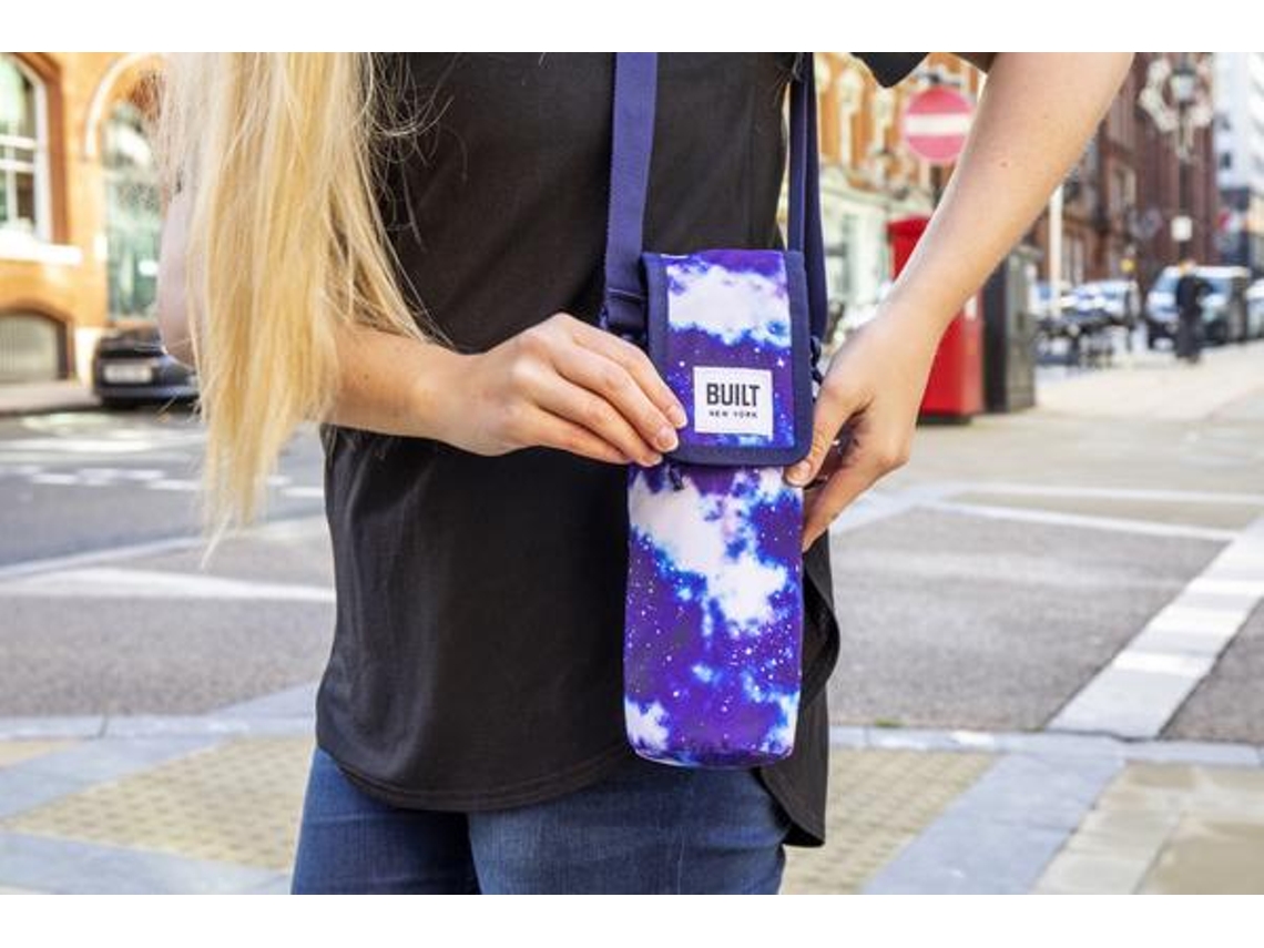 Saco para Garrafa Térmica Azul Galaxy