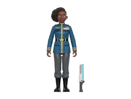 Super 7 Disney Lightyear Alisha Hawthorne Figure Reaction Azul