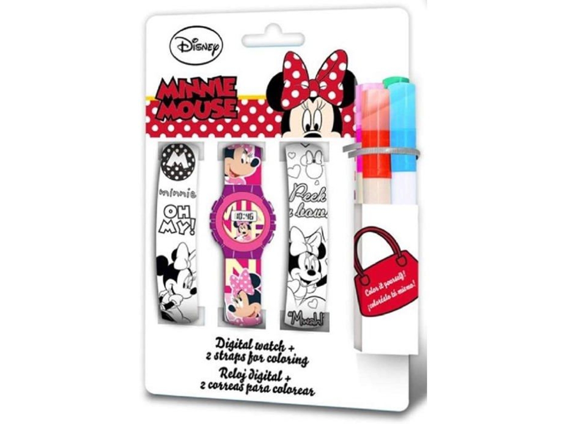 O Relógio De Pulso Da Minnie