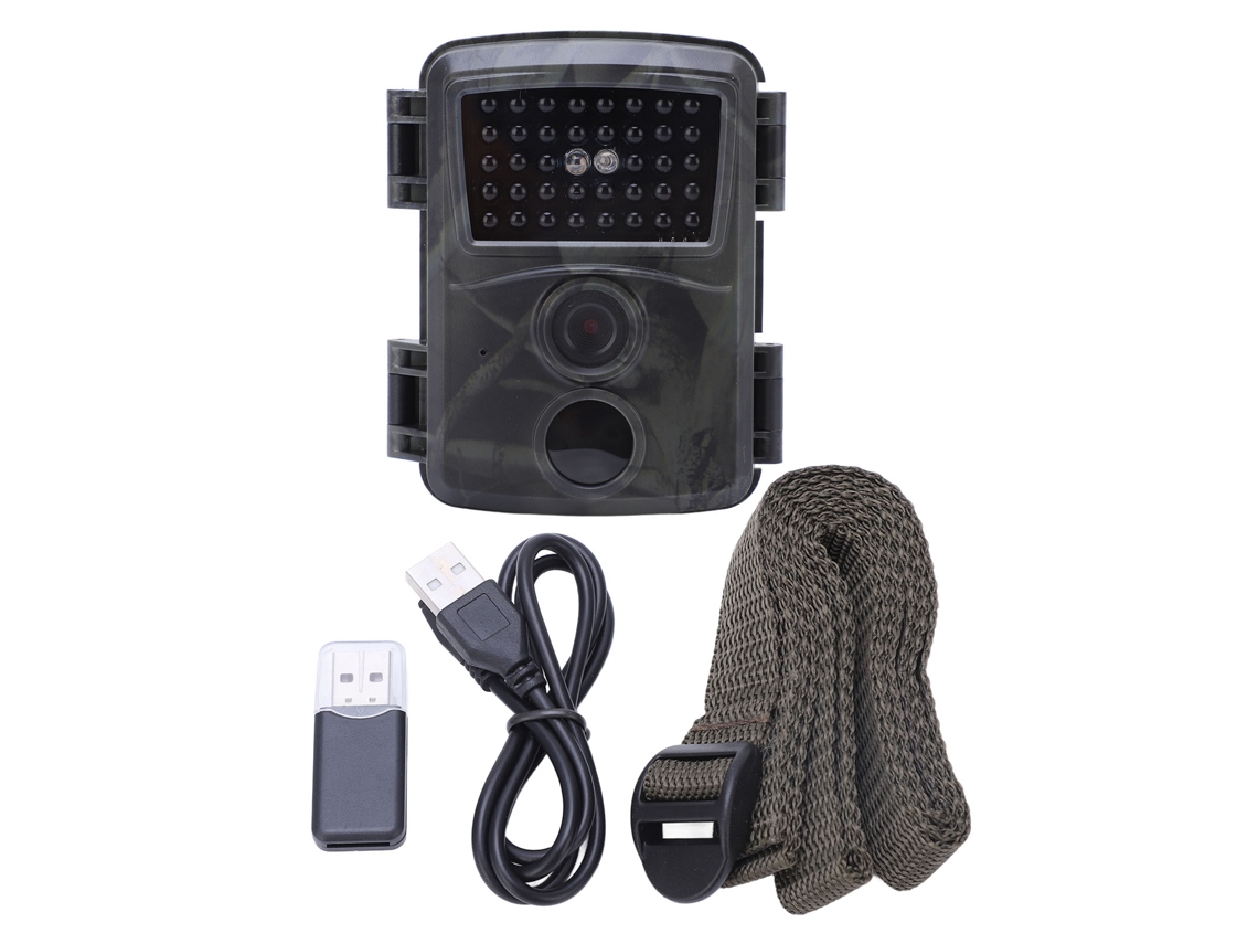 Câmera De Trilha Hd 12mp 1080p Ip54 0.8s Rápida Câmera De Caça Com Luz Infravermelha Para Vida Selvagem