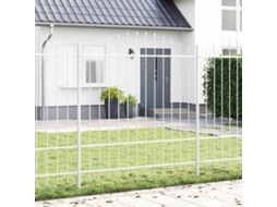 Vidaxl Cerca Para Jardim Woerden 4 Unid. 170 X 215 Cm Branco