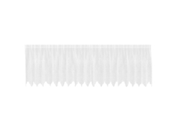 Conjunto 1 Cortina De Renda Vidaxl Branco Poliéster (100 X 500 Cm)