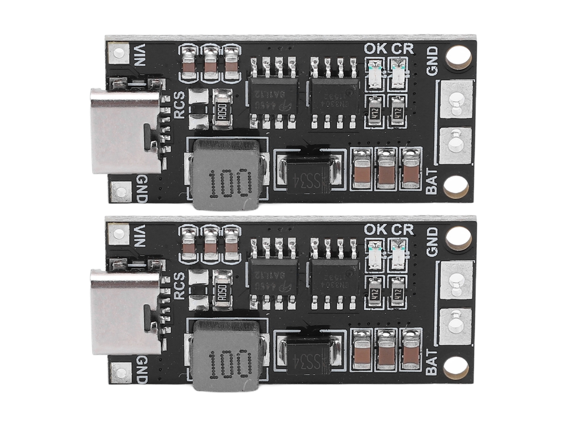 Módulo Carregador de Bateria 4s 16.8v Boost Tipo C para Bateria de Lítio Carregador de Placa 2a 2pcs