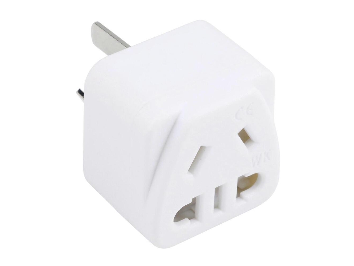 Adaptador De Energia Portátil Universal Cinco Pinos Wk Para Plugue Três Dos Eua E México