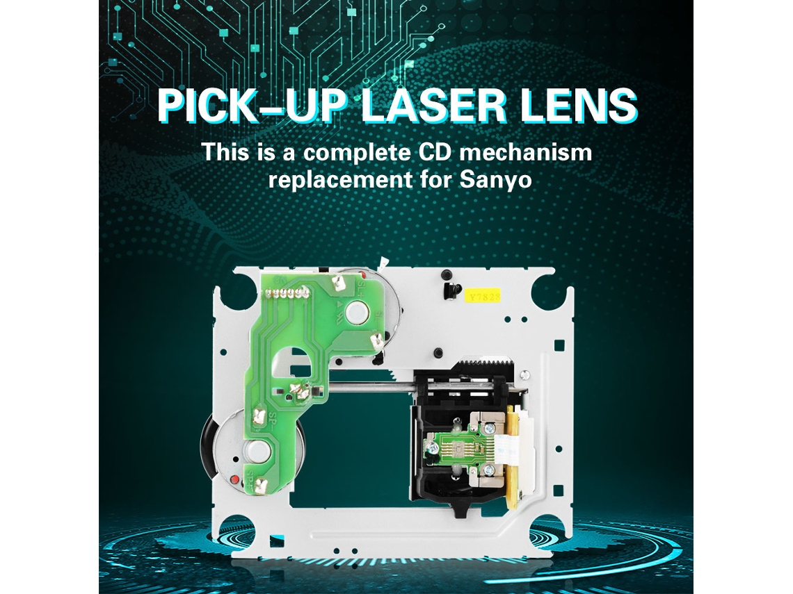 Laxiscreed P101 Cd Laser Lens Para Substituição E Reparação De Leitores Óticos