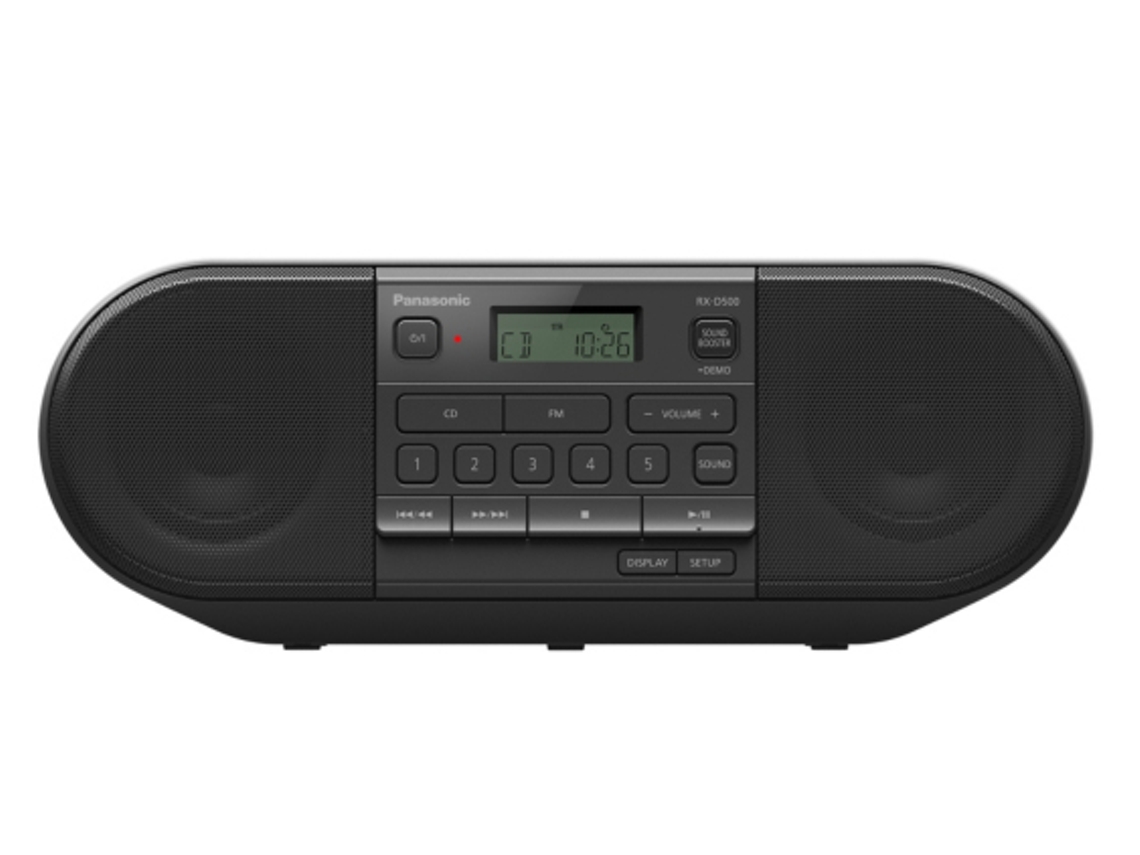Rádio Panasonic Rx-D500 Portable Black