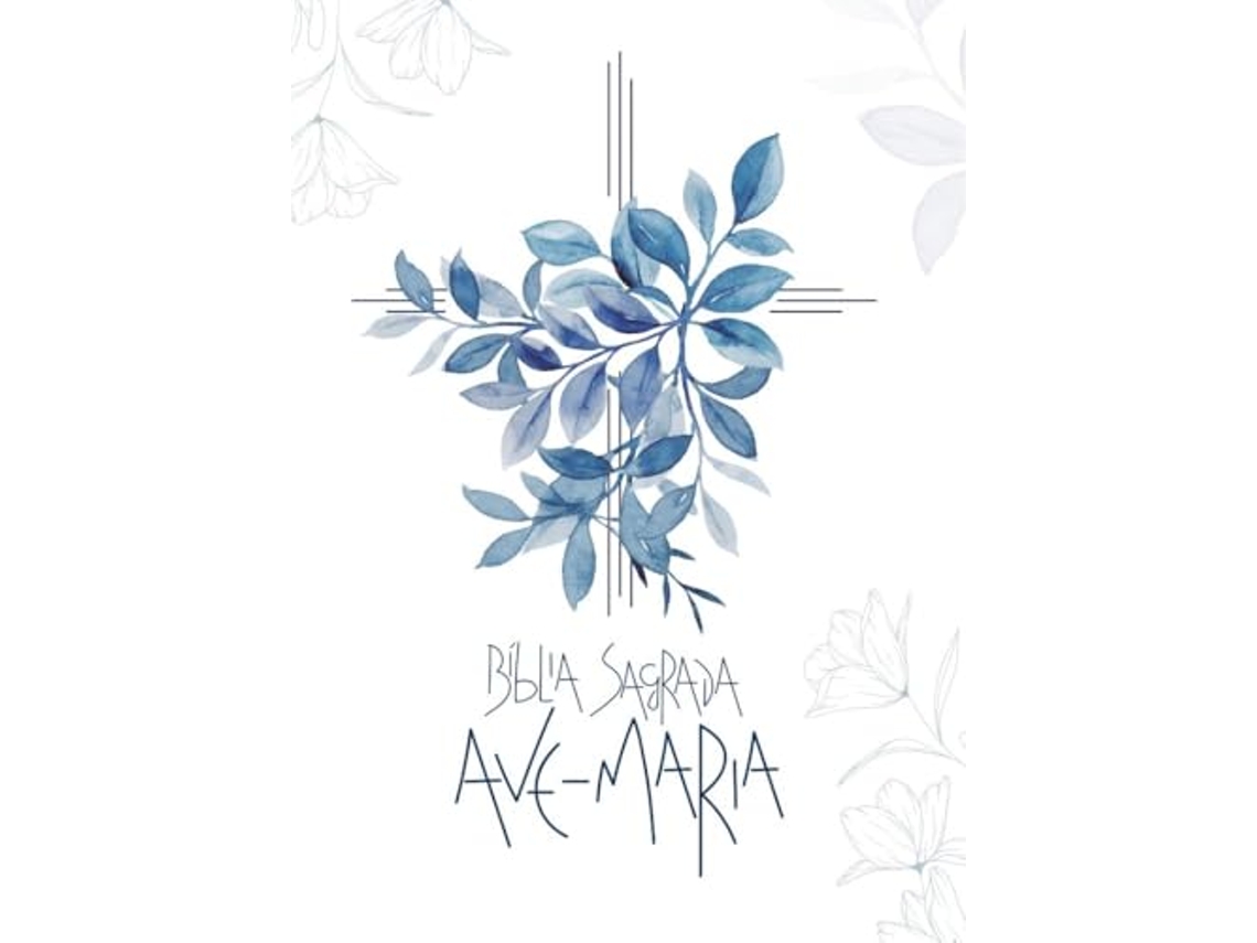 Livro Bíblia Sagrada Ave Maria Flores Az (Português)