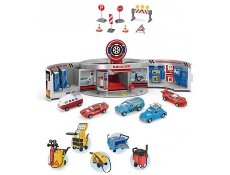 Playset Mini Lavadero De Coches Con Accesorios De Limpieza Jucosurp23