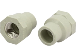 Conector Reto de Tubo PPR com Rosca Fêmea 1/2" CHABERLU