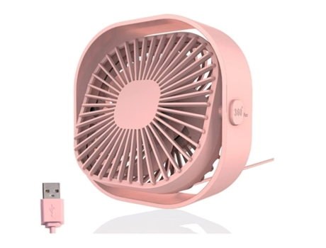 Ventoinha Portátil Turmin Fans425 Rosa Mdug
