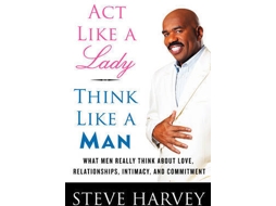 Livro Act Like A Lady, Think Like A Man de Steve Harvey (Inglês)