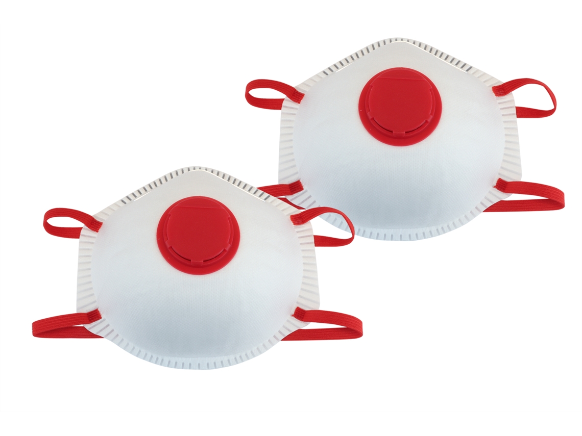Ffp1 Máscaras de Pó com Válvula 2Pcs Por Conjunto WOVAR