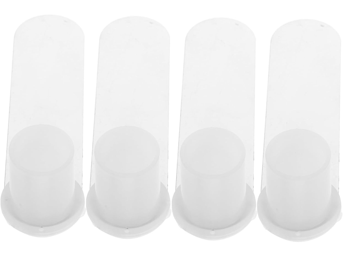 Sherchpry Conjunto De 4 Peças Base Estável Para Mosquiteiro, Ideal Para Cortinas De Cama, Quartos, Camping E Uso Externo