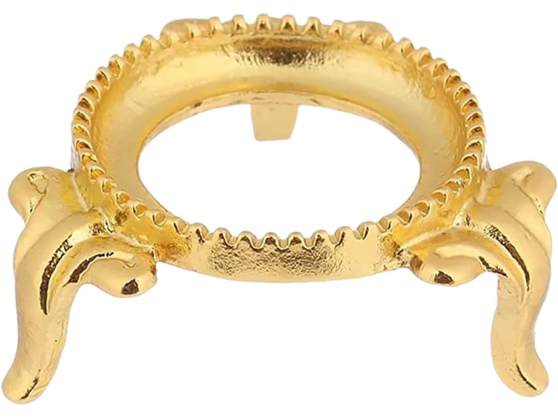 Base Holibanna Em Liga De Ouro Com Esfera Cristal, Suporte Para Exibição De Esferas Cristal, Prateleira Decorativa De