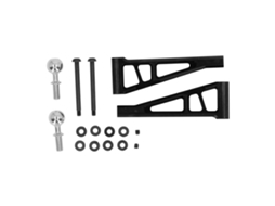 Mali braço Superior Frontal de Suspensão de Alumínio Leve para Carro Rc Arrma 1/7 1/8 Preto