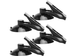 Conjunto De 4 Clipes Ventosa Para Carro Sosoport, Design Portátil E Material Abs, Clipes De Armazenamento Para Cartões E