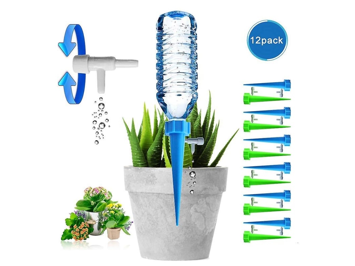 Sistema De Irrigação Por Gotejamento Automático Para Plantas 12 Peças