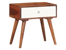 Vidaxl Mesa De Apoio 45x30x45 Cm Madeira De Acácia Maciça