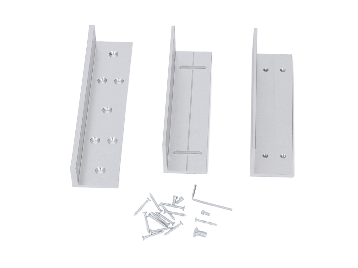 Suporte Lz Da Laxiscreed Para Fechaduras Eletromagnéticas, 180kg De Aperto, 168mm De Especificação