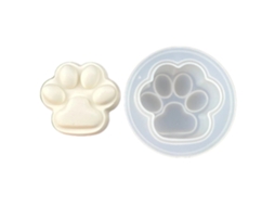 Molde Para Resina Em Forma De Pata De Gato (individual)