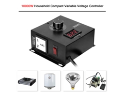Regulador De Voltaje Ajustable 10000w Compacto Portátil Dimmer Controlador