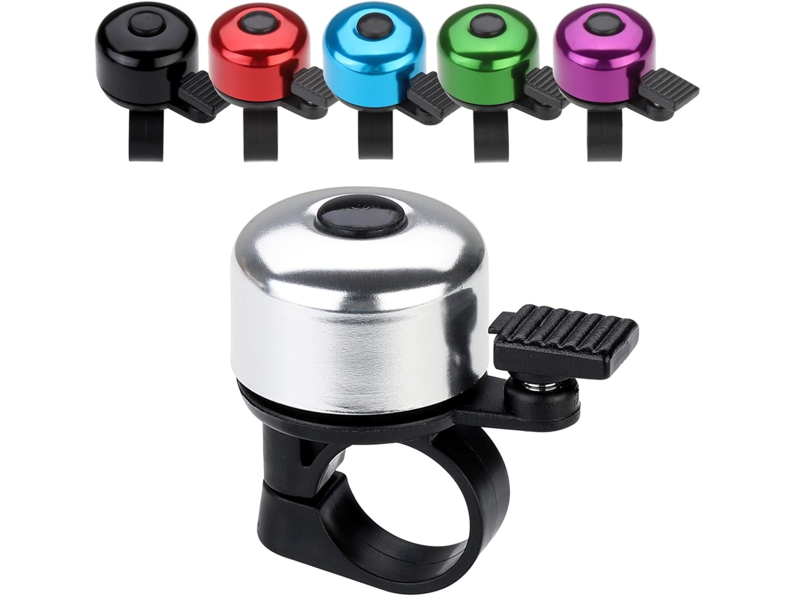 Campainha para Bicicleta, em Alumínio, Prateado AQUAFORGE
