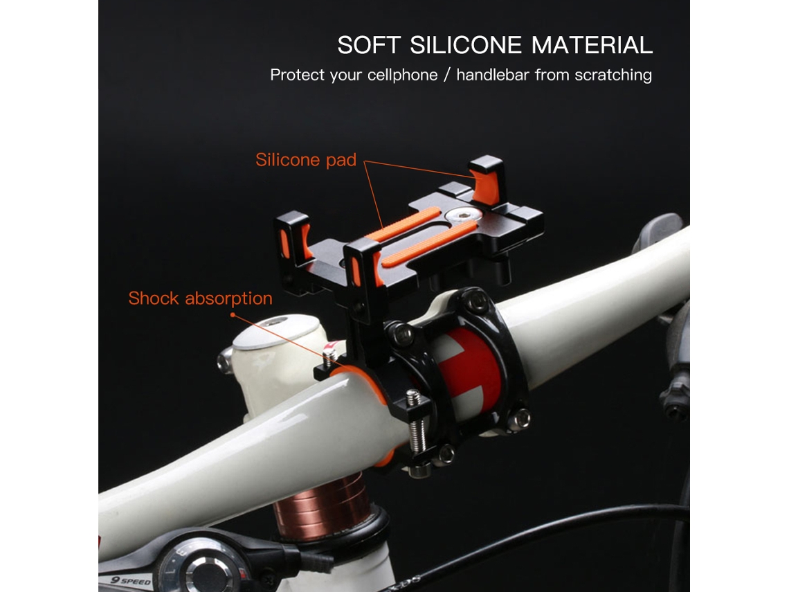 Suporte de Celular Mali Ajustável para Bicicleta e Moto, com Alça