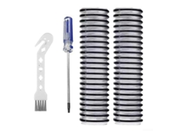 Kit De Substituição Da Mangueira Inferior Para Aspiradores De Pó Tineco Floor One S3/s5/s6/s7 E Breeze + 2 Mangueiras, Chave De Fenda_glo