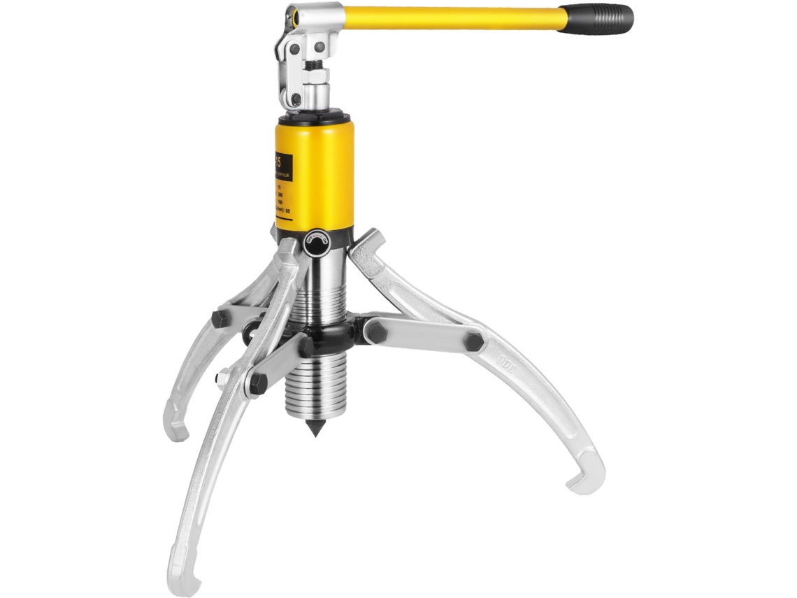 Separador de Extrator, Extrator Engrenagens Hidráulico 100 300 Mm, Cubo Rolamento 15 T com Cabo, Kit para Puxar Cubos