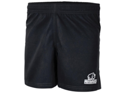 Calções De Rugby Unissex Rhino Auckland, Em Poliéster Preto, Tamanho L.