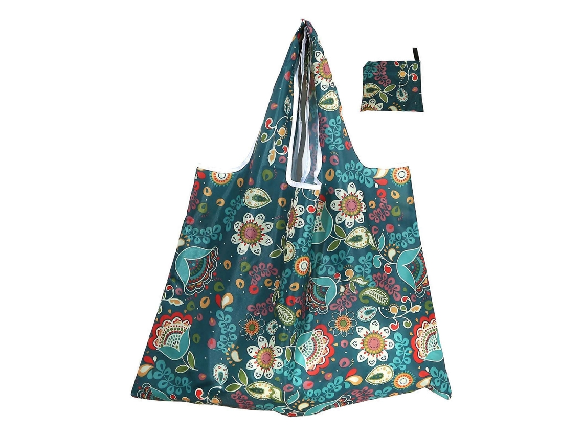 Sacolas de Compras Reutilizáveis, Dobráveis ​​e Laváveis, com Bolsa Interna, Sacola de Compras Resistente. GOKOCO