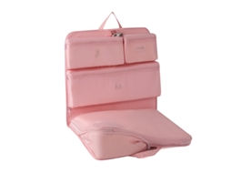 Conjunto de organizadores de viagem 6 em 1 com compressão, rosa, 2 unidades