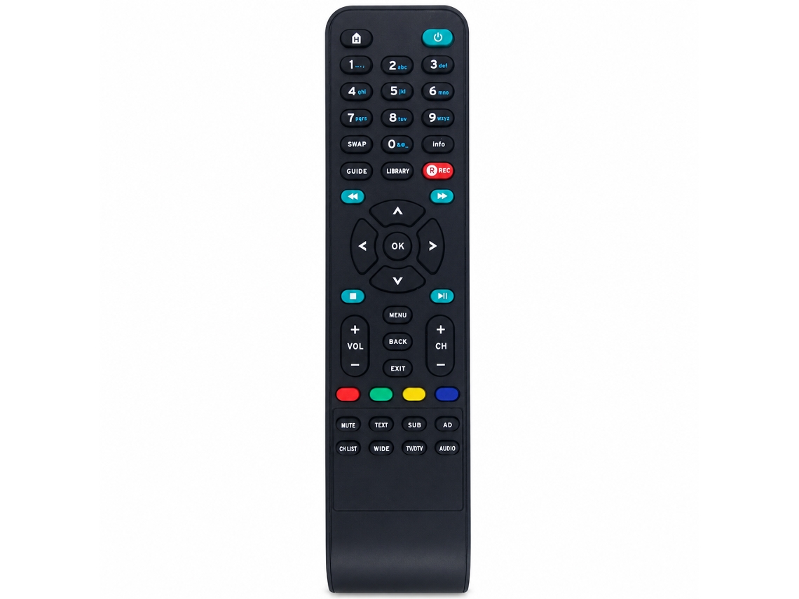Comando À Distância Para Tv Compatível Com Sandstrom Freesat Rc1994505/01 Sat12_zhd