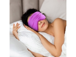 Kit com 3 Máscaras de Dormir de Seda para Mulheres, Homens e Meninas, Ajuste para os Olhos AQUAFORGE