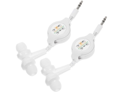 De 2 Fones Ouvido Duplos E Com Fio, Ruído, Ideais Para Viagens