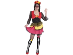 Fato de Mulher TOPDISFARCES Catrina (Tam: M/L)