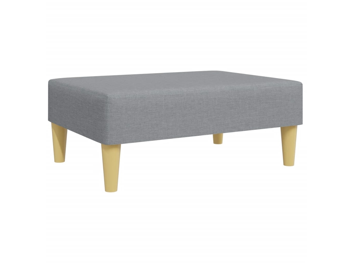 Footstool, Footstools Vidaxl Cinzeto Tecido (n/a)