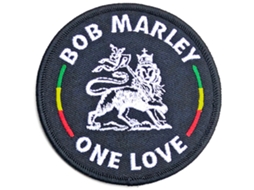 Emblema de Coser ROCK OFF Bob Marley Lion